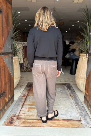GIGGLO PANTS - TRUFFLE OLD DYE