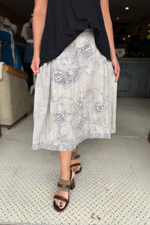 HARVEST SKIRT - GRAY