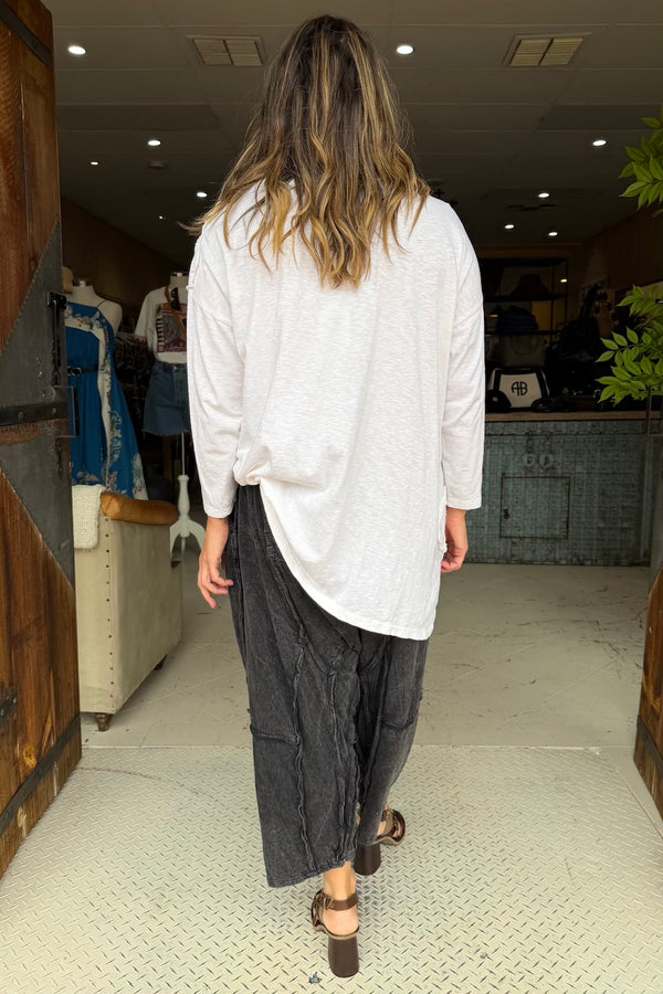 DAISY T-SHIRT LONG SLEEVE - WHITE