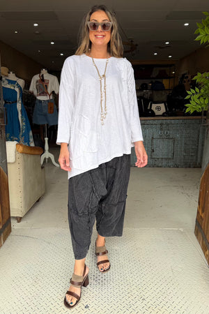 DAISY T-SHIRT LONG SLEEVE - WHITE