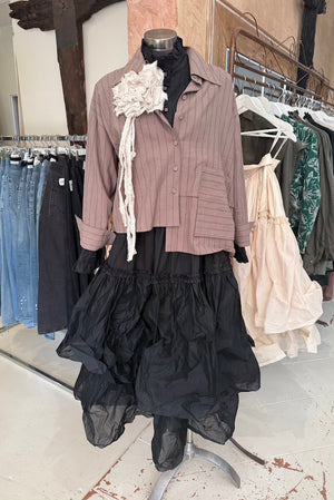 CAMELIA PETTICOAT - BLACK