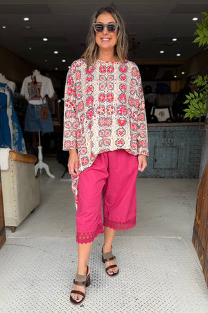 T-SHIRT DRESS LONG SLEEVE - UZBEK