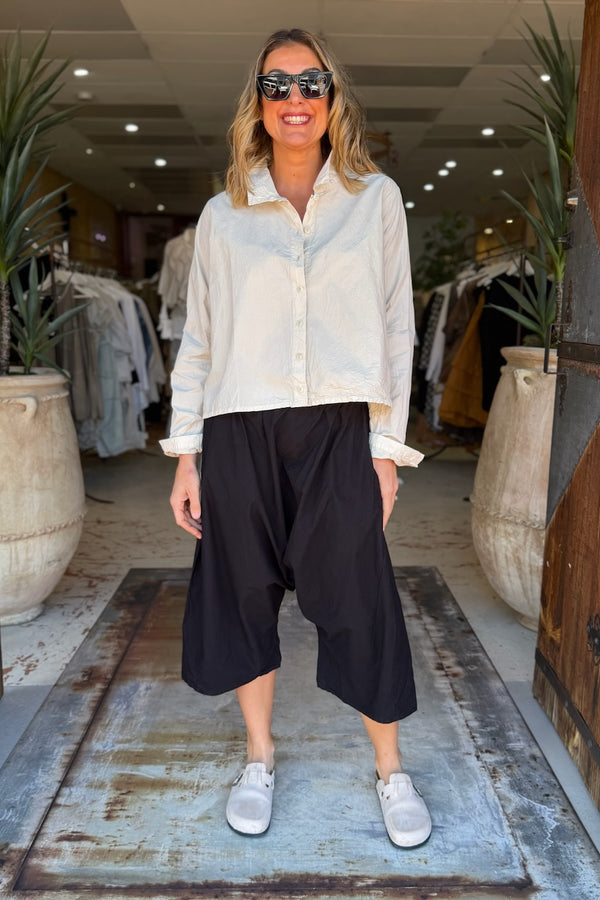 RODUNG TROUSERS - KAVIAR (BLACK)