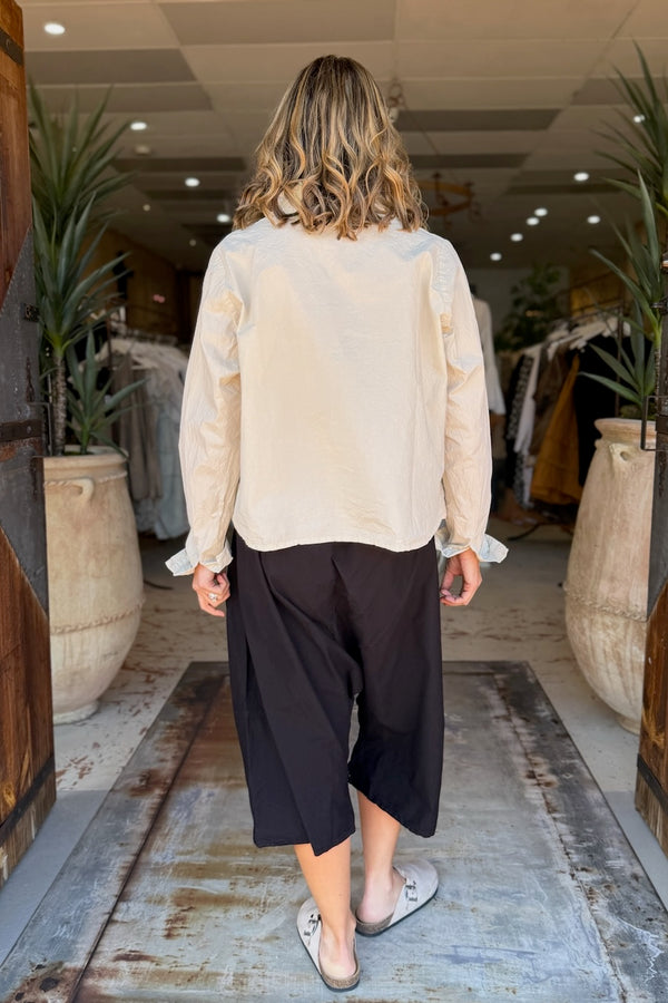 RODUNG TROUSERS - KAVIAR (BLACK)