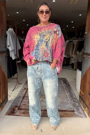 PEACE AND LOVE JEANS - CLASSIC