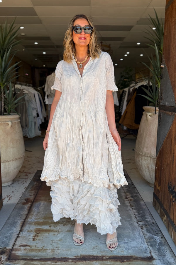 KLEIDERHEI DRESS - GEFUHL (CREAM)
