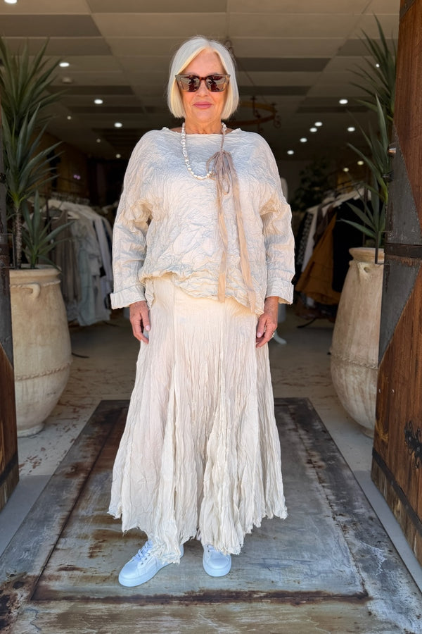 INFUHLUNG SKIRT - GEFUHL (CREAM)