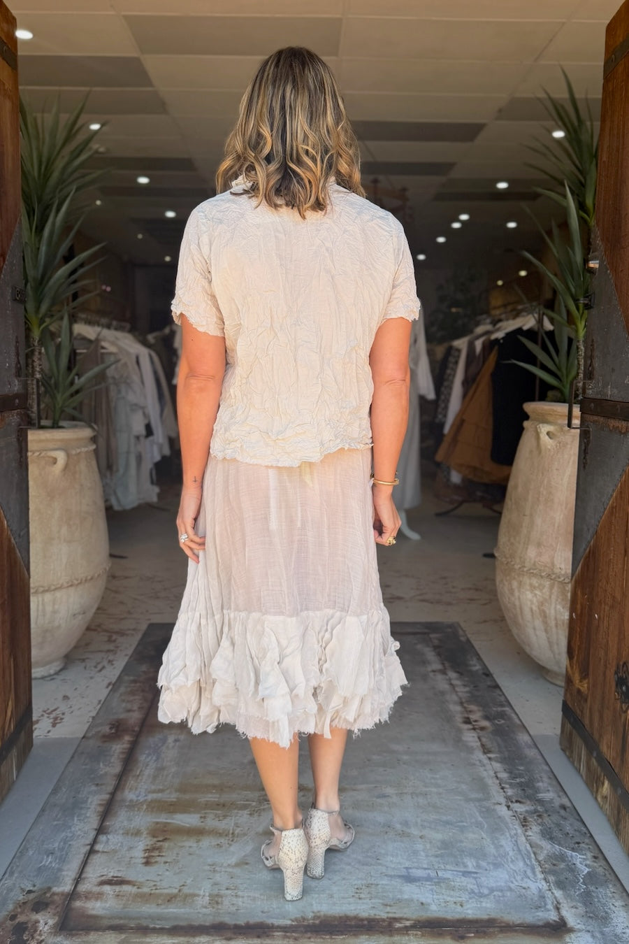 STILWALD SKIRT - GEFUHL (CREAM)