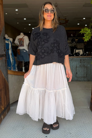 FOUNDATION SKIRT - CREAM