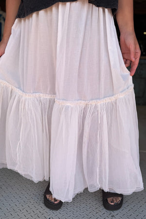 FOUNDATION SKIRT - CREAM