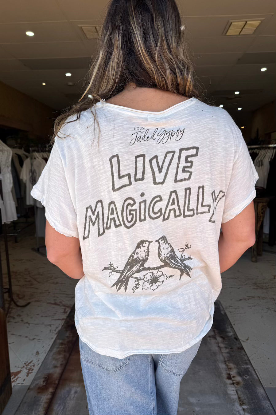 WORN AND WEATHERED TEE - FAIRY