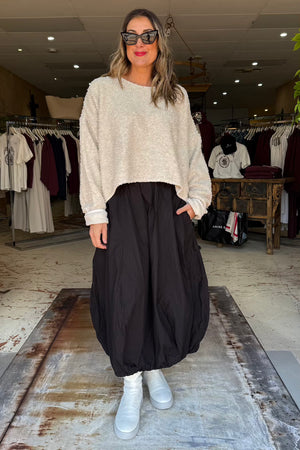 SELIGEH SKIRT - KAVIAR (BLACK)