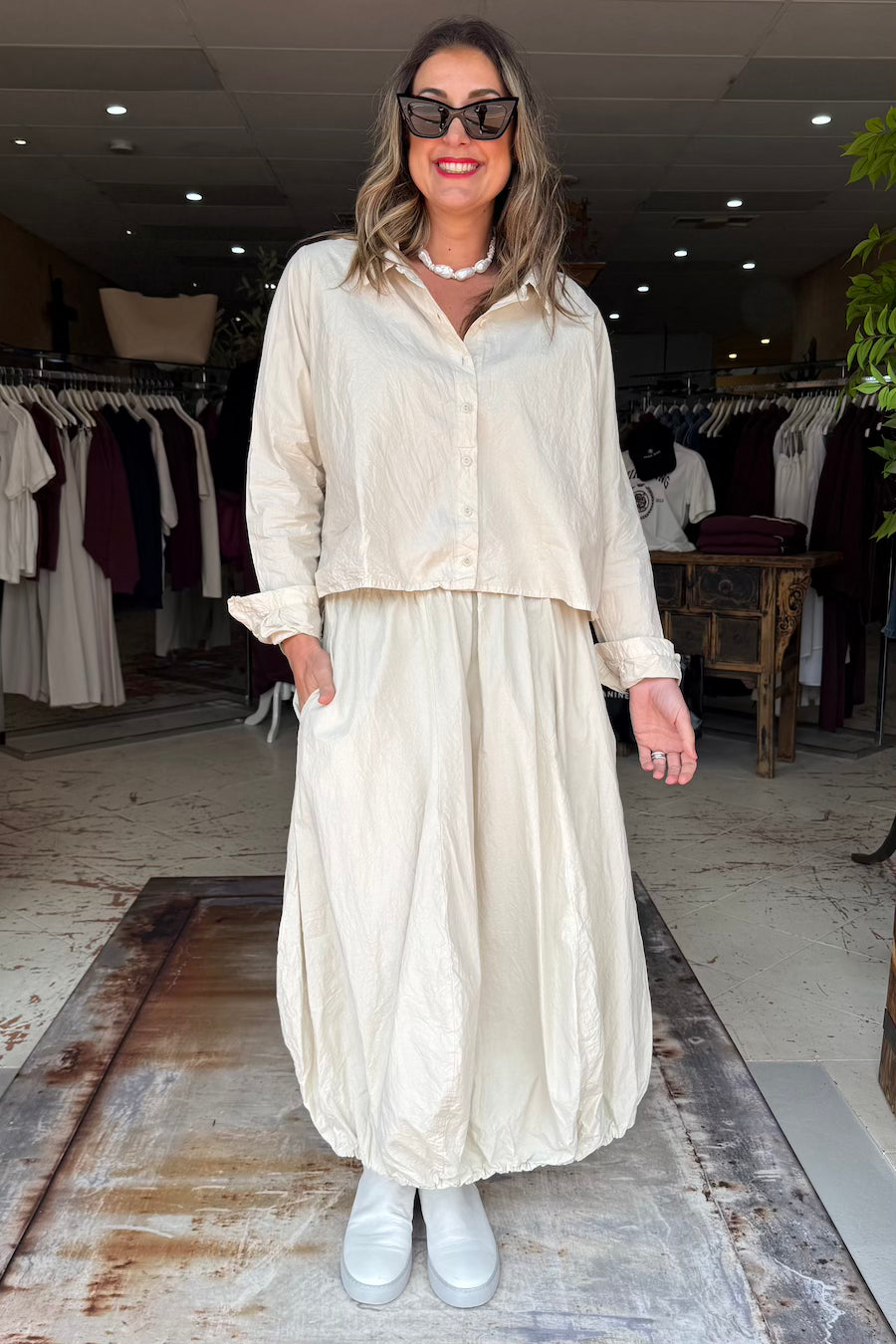 SELIGEH SKIRT - GEFUHL (CREAM)