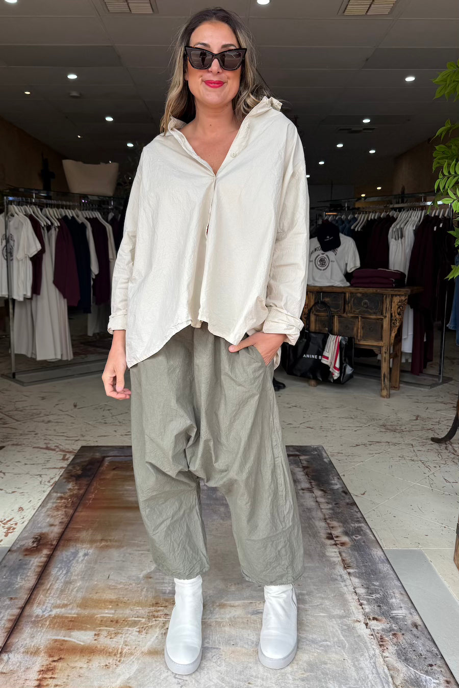 LIETZLERN SHIRT - GEFUHL (CREAM)