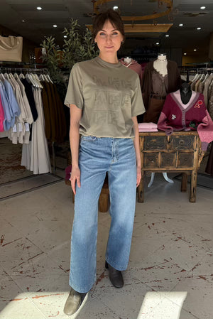 SONORA PRINT TEE - CLAY