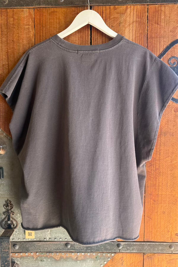 BADGE KSUPER SS TEE WASHED BLACK