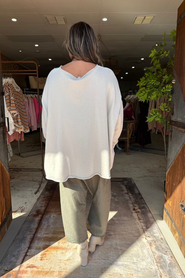 TRAGEECHT TUNIC - HANFSWEAT GEFUHL (CREAM)