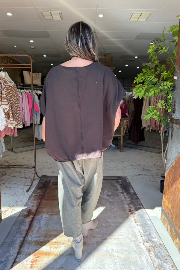 HAUTLIFT SHIRT - EDELJERSEY CHOCO