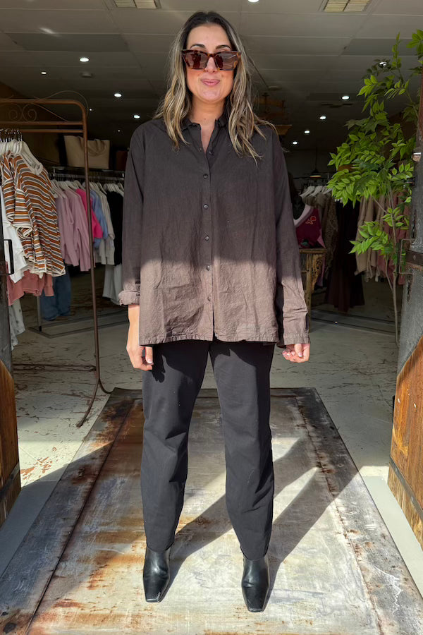 BILLIGFERN TROUSERS - KAVIAR (BLACK)