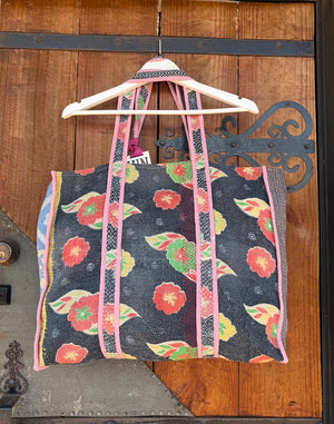 KINGA CSILLA BAG - PINK AND GREY