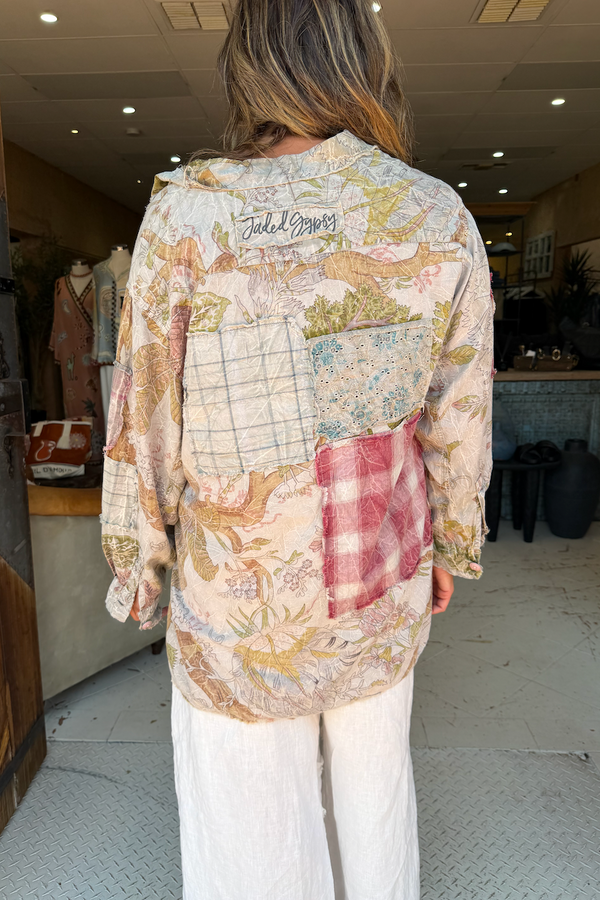 ENCHANTED FIELDS TOP - ASH