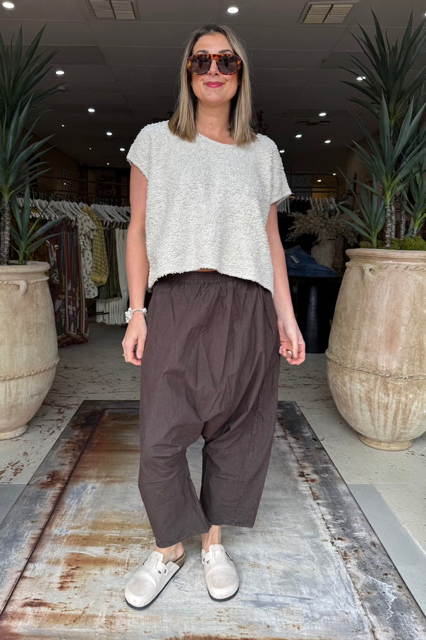 ZAUNETZ TROUSERS - CHOCO