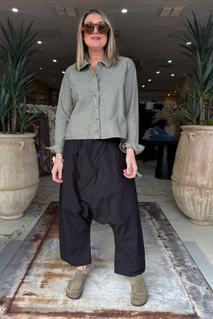 ZAUNETZ TROUSERS - KAVIER (BLACK)
