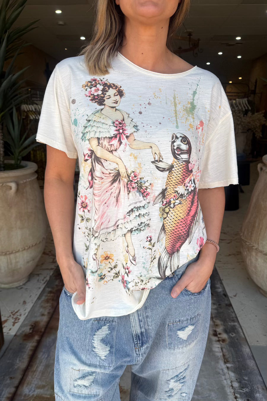 MOON DANCE TEE - WHIMSICAL WALTZ