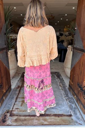 DUNE LIGHT SKIRT - FADED ROSE