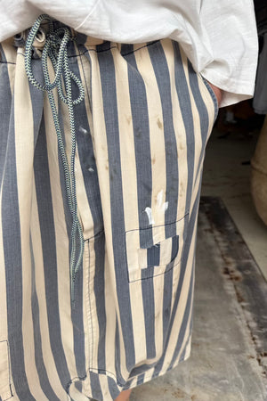 EARTHSONG HAREM PANTS - CHAMBRAY STRIPE