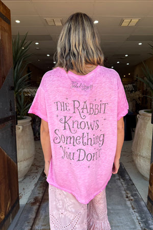 WORN AND WEATHERED TEE - GYPSY RABBIT