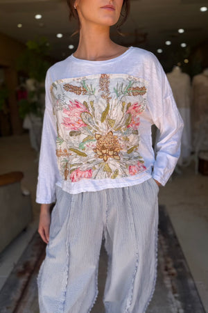 CROP PROTEA T-SHIRT LONG SLEEVE