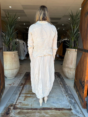 SPURNAHT SHIRT - GEFUHL (CREAM)