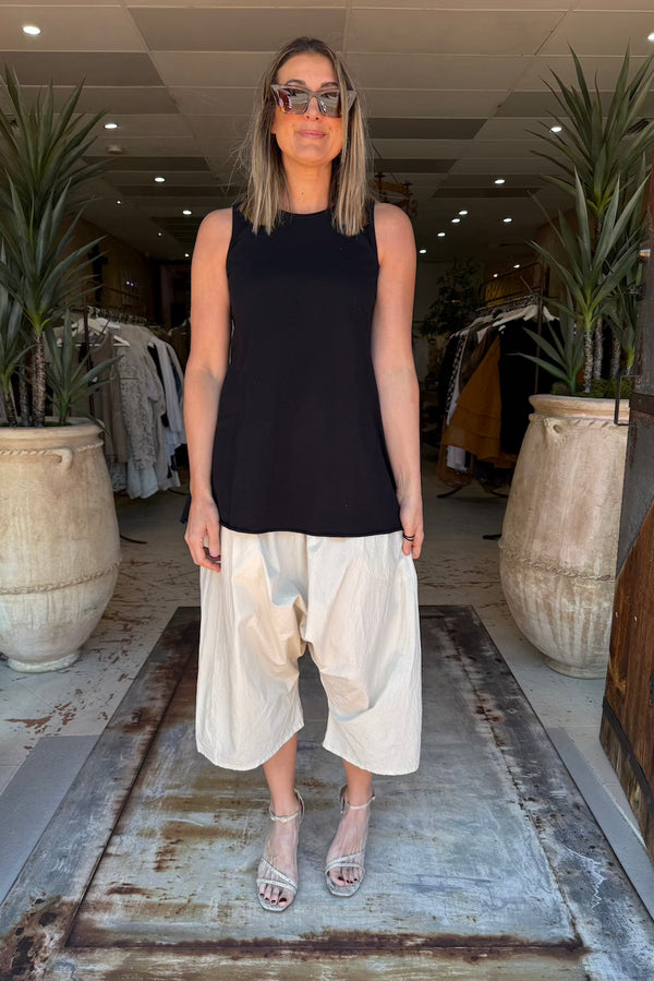 HONESTONE TUNIC - KAVIAR (BLACK)