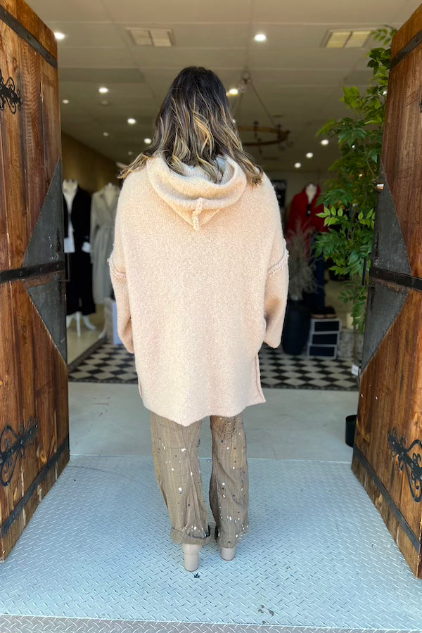 SLOPPY JOE HOODIE - OATMEAL