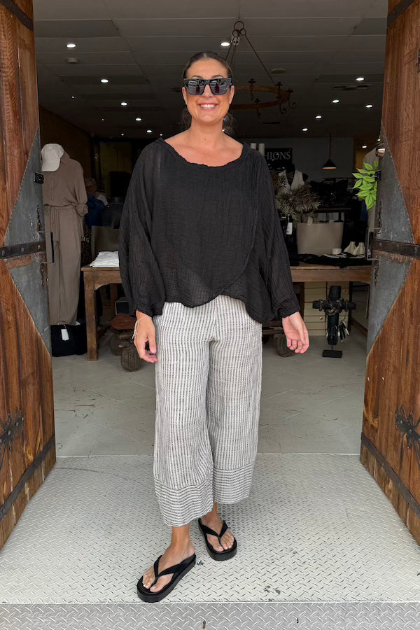 CAMICIA HURGHADA - NERO