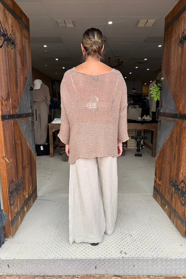 MAGLIA FOGLIA - GRANO