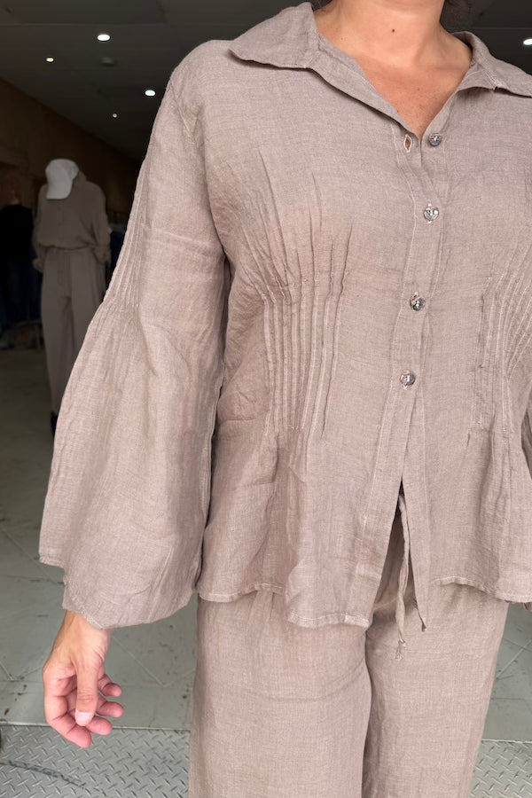 CAMICIA NEFERTITI - GRANO