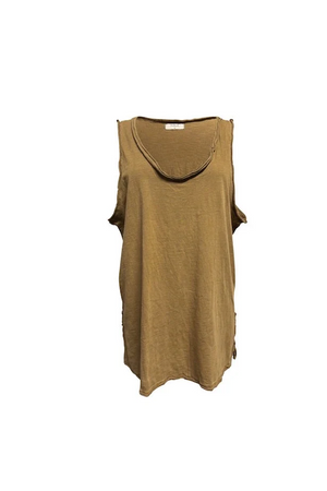 ZAGORA TANK TOP - TOBACCO