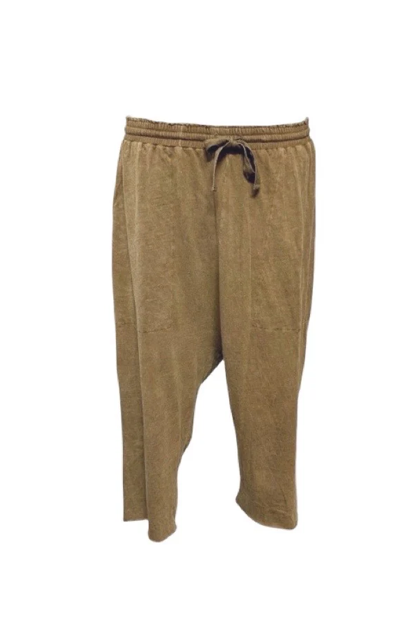 NAXOS LOUNGE PANTS - TOBACCO