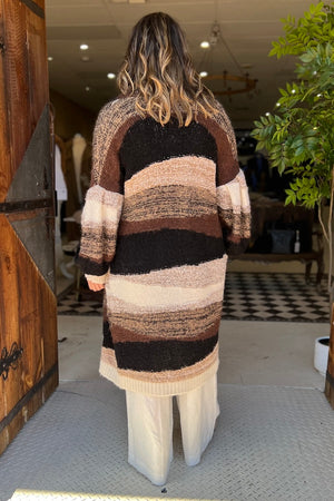 MESH KNIT BALLOON SLEEVE