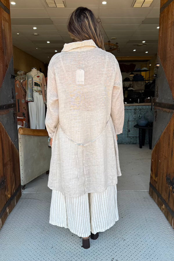 LONG WEEKENDER SHIRT - OAT