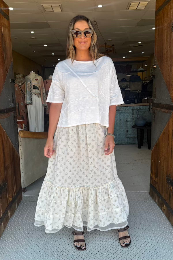 UNDERPINNING SKIRT - OAT DRY FLOWER