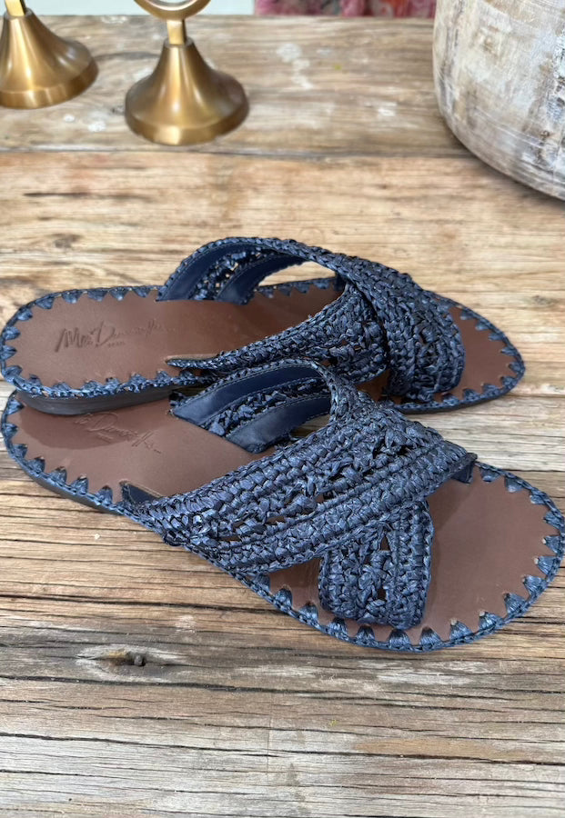 RAFFI SLIDE - NAVY