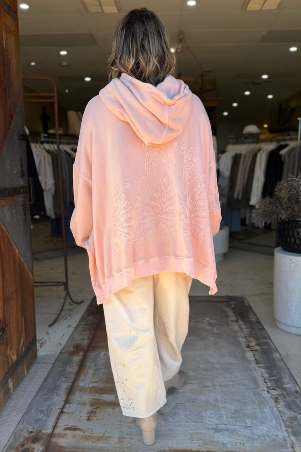 CROP BODE EMBROIDERED CHENILLE - SHELL
