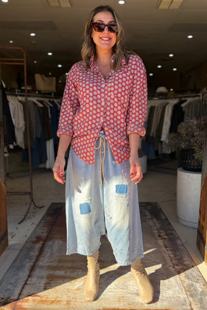 EARTHSONG HAREM PANT - CHAMBRAY
