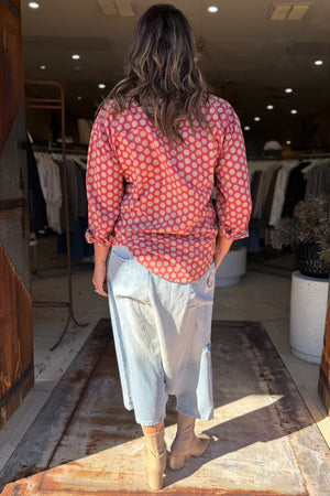EARTHSONG HAREM PANT - CHAMBRAY