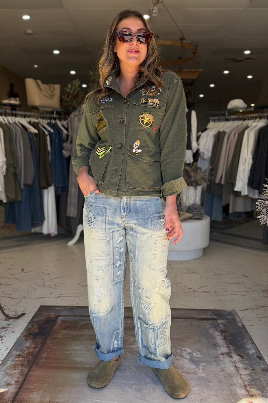 PEACE AND LOVE JEANS - CLASSIC