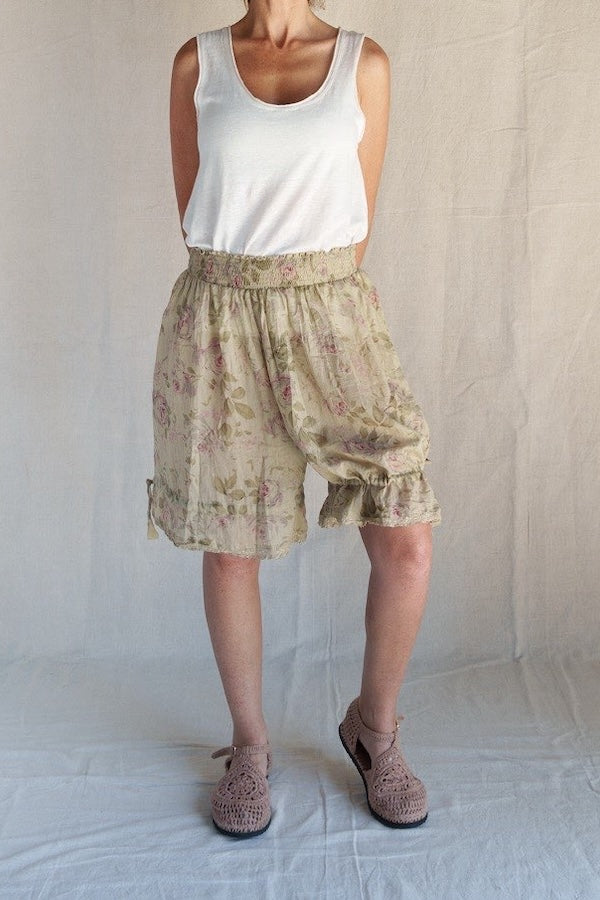 SHORT LOULOU - VERVEINE FLEURS