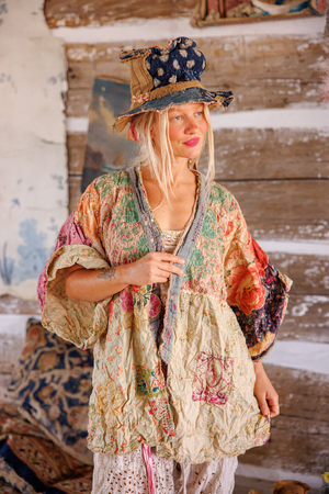 PIECEWISE CROP DASHI KIMONO - JACKET 1234